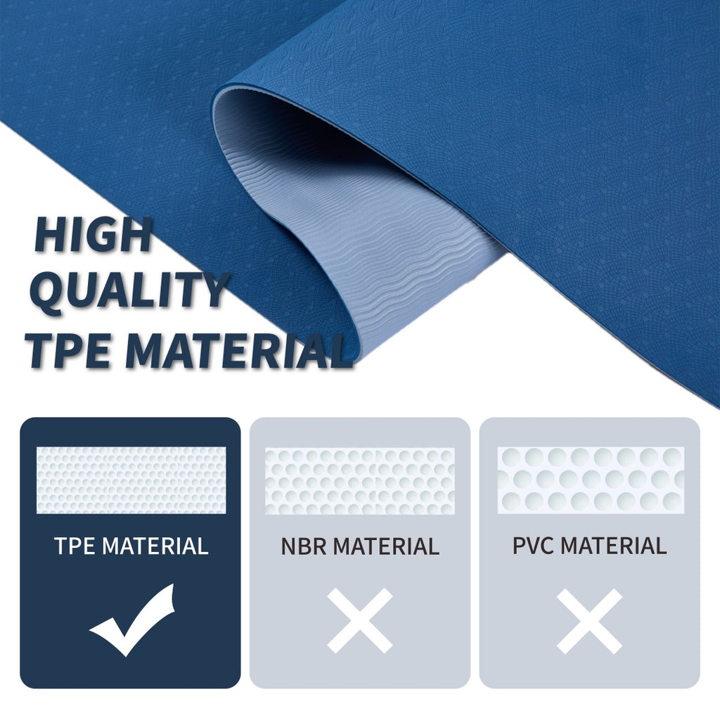 Professional TPE Non-Slip Yoga Mat 72x24 (Variant)