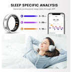 Luxury Diamond Smart Health Ring