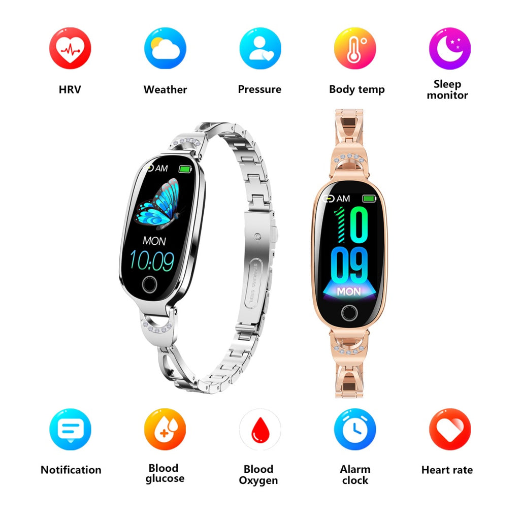 Smart Watch with Menstrual & Health Tracking