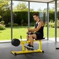 Yellow Home Gym Equipment Set