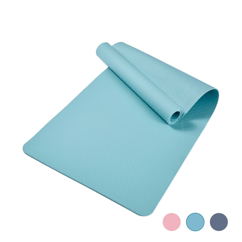 TPE Non-Slip Yoga Mat 72x24 (Green)