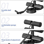 4-in-1 Sit-Up Bar Ab Workout Machine