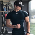 Quick-Dry Short-Sleeve Running T-Shirt