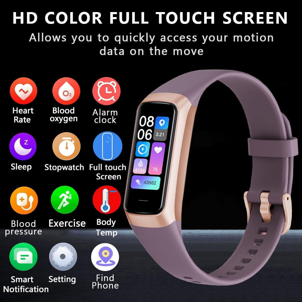 Fitness Tracker with Heart Rate & SpO2