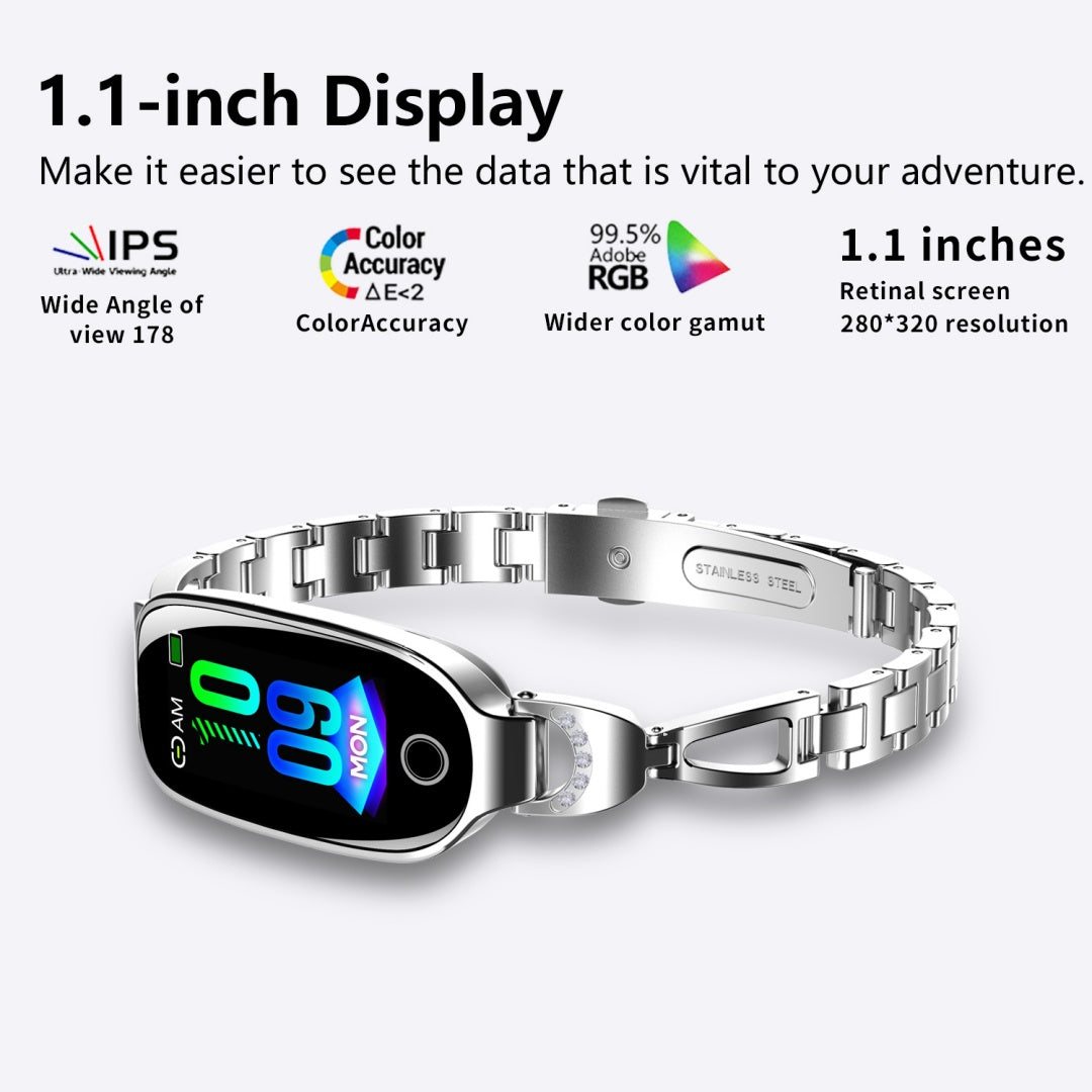 Smart Watch with Menstrual & Health Tracking