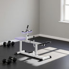 Adjustable Seated Calf Raise Machine – Purple