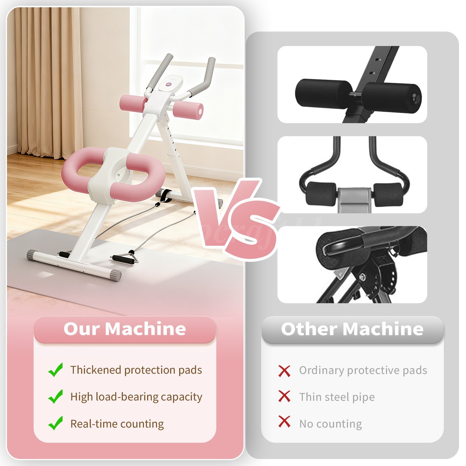 Ab Crunch Trainer Machine