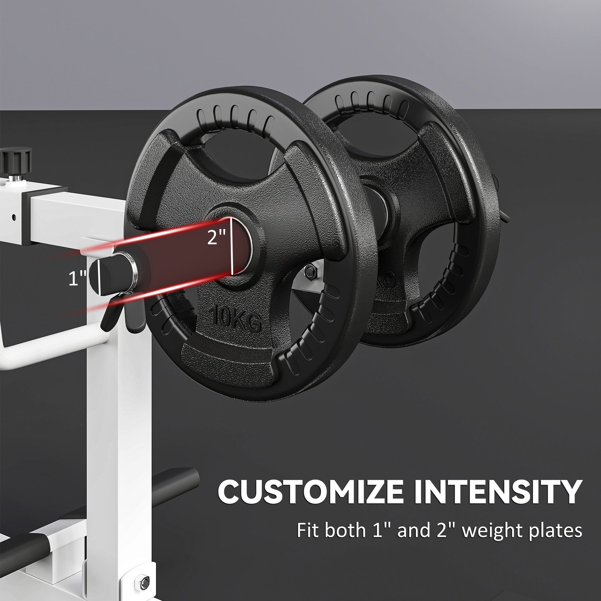 Adjustable Seated Calf Raise Machine – Purple