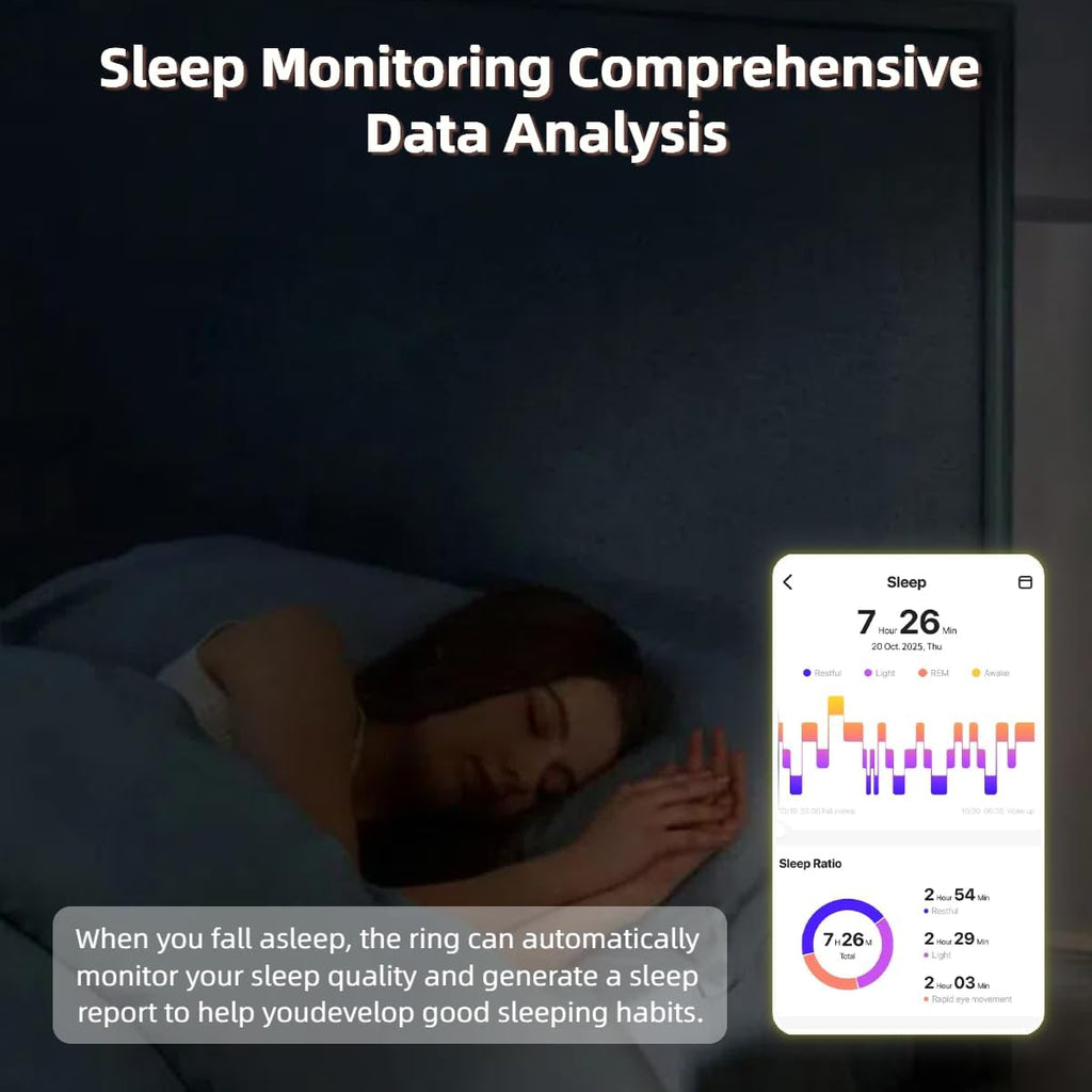 Smart Health Ring – Rose Gold