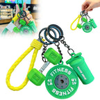 Mini Gym Keychain Set (4-Pack)